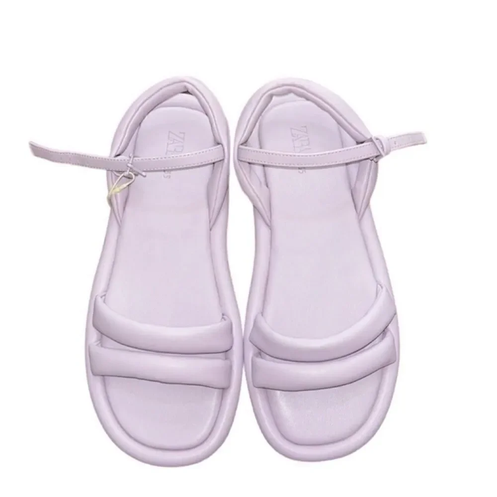Zara Girls Lavender/Purple Sandals (Size 3.5)